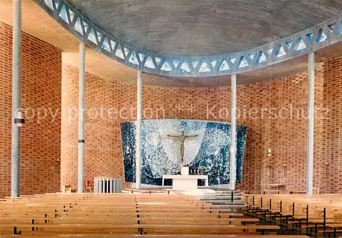 AK / Ansichtskarte Badenweiler Kirche innen Badenweiler