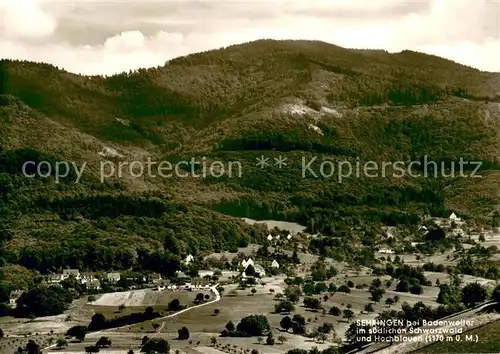 AK / Ansichtskarte Sehringen Fliegeraufnahme bei Badenweiler Sehringen