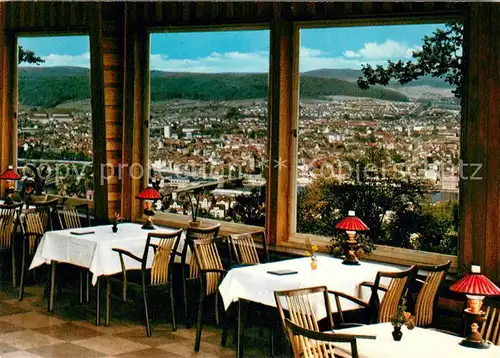 AK / Ansichtskarte Hameln_Weser Caf? Restaurant Kl?tturm Hameln Weser