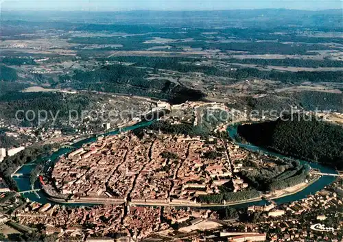 AK / Ansichtskarte Besancon_Doubs Vue aerienne La boucle du Doubs Besancon Doubs