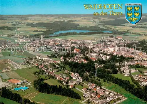 AK / Ansichtskarte Waidhofen_Ybbs Fliegeraufnahme Waidhofen Ybbs