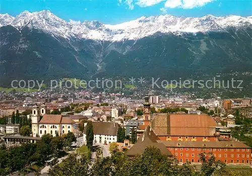 AK / Ansichtskarte Innsbruck mit Nordkette Innsbruck