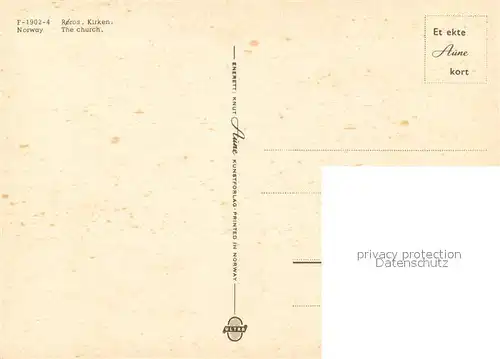 AK / Ansichtskarte Roros Kirken Roros