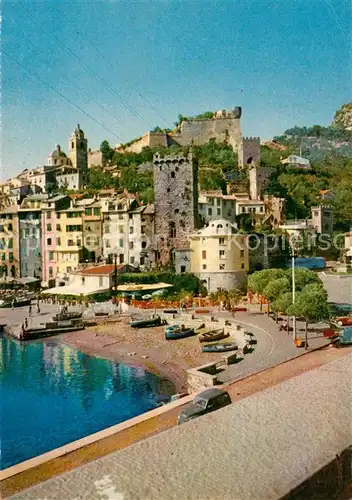 AK / Ansichtskarte Portovenere Scorcio panoramico e Castello Portovenere