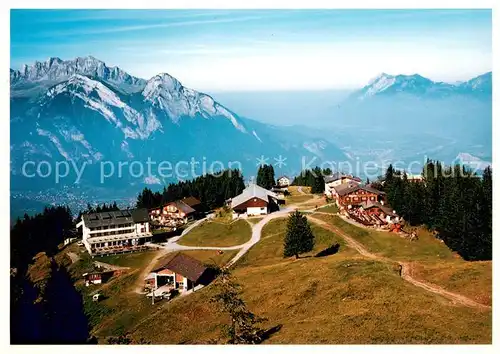 AK / Ansichtskarte Wangs_Pizol Fliegeraufnahme Wangs Pizol