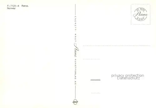AK / Ansichtskarte Roros  Roros