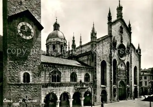 AK / Ansichtskarte Como_Lago_di_Como Dom Como_Lago_di_Como