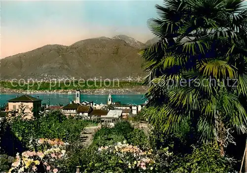 AK / Ansichtskarte Vira_Gambarogno Lago Maggiore Vira Gambarogno