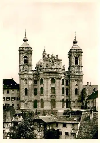 AK / Ansichtskarte Weingarten_Baden Benediktinerkloster Kirche Weingarten_Baden