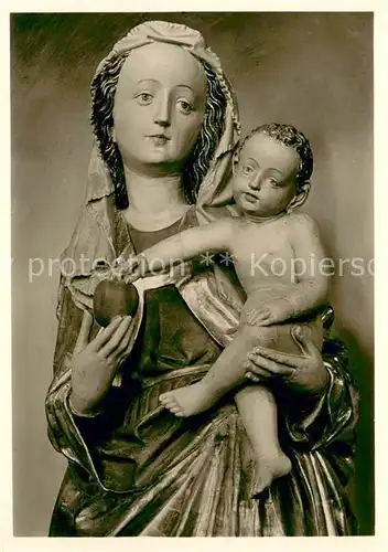 AK / Ansichtskarte Schussenried_Bad Kirche Mutter Gottes von Hans Strigel Schussenried_Bad