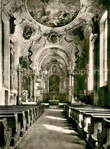 AK / Ansichtskarte Ellingen_Bayern Schlosskirche Ellingen Bayern