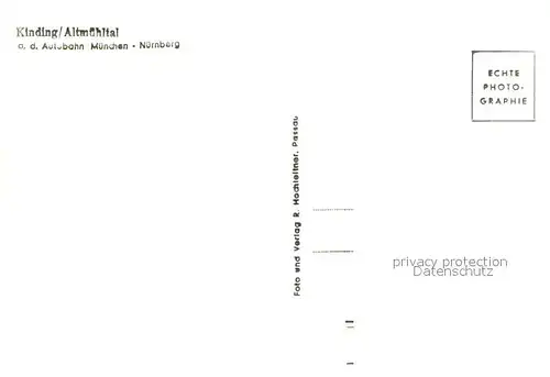 AK / Ansichtskarte Kinding Altm?hltal Kinding