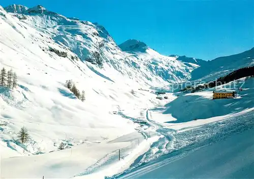 AK / Ansichtskarte Fextal mit Piz Tremoggia Oberengadin Fextal