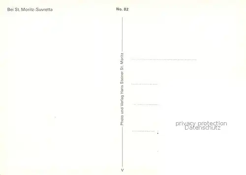 AK / Ansichtskarte St_Moritz_GR Suvretta St_Moritz_GR