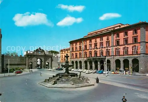 AK / Ansichtskarte Viterbo Piazza della Rocca Viterbo