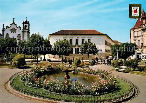 AK / Ansichtskarte Viseu Praca da Republica Viseu