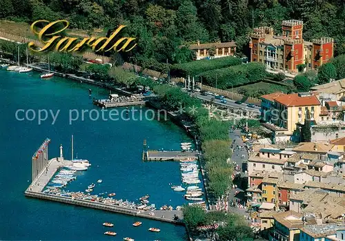 AK / Ansichtskarte Garda_Lago_di_Garda Fliegeraufnahme Garda_Lago_di_Garda