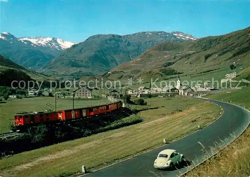 AK / Ansichtskarte Realp im Urserental Realp