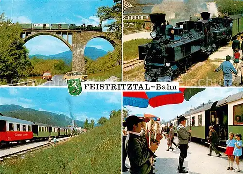 AK / Ansichtskarte Feistritztal Feistritztal Bahn Schmalspurbahn Weiz Ratten 