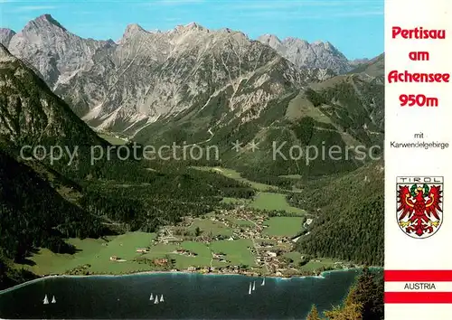 AK / Ansichtskarte Pertisau_Achensee Fliegeraufnahme Pertisau Achensee