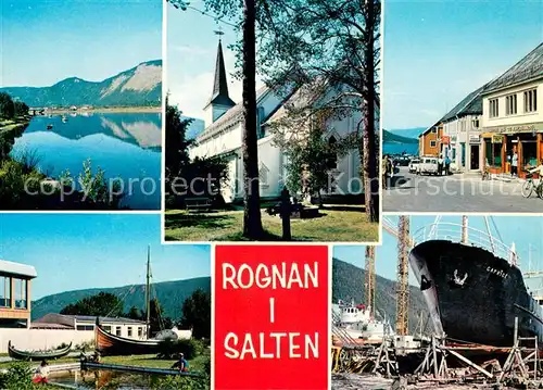 AK / Ansichtskarte Rognan_Saltdal  Rognan Saltdal