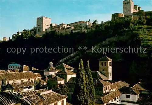 AK / Ansichtskarte Granada_Andalucia Alhambra  Granada Andalucia