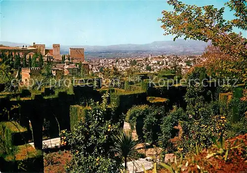 AK / Ansichtskarte Granada_Andalucia Alhambra Granada Andalucia