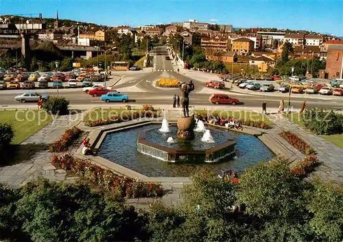 AK / Ansichtskarte Narvik Frihetsmonumentet Torvet Narvik