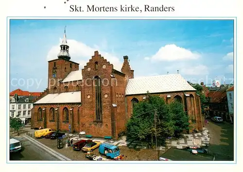 AK / Ansichtskarte Randers Skt. Mortens kirke Randers