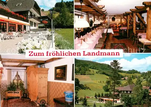 AK / Ansichtskarte Kirchhausen_Steinen Gasthaus Zum fr?hlichen Landmann Kirchhausen_Steinen