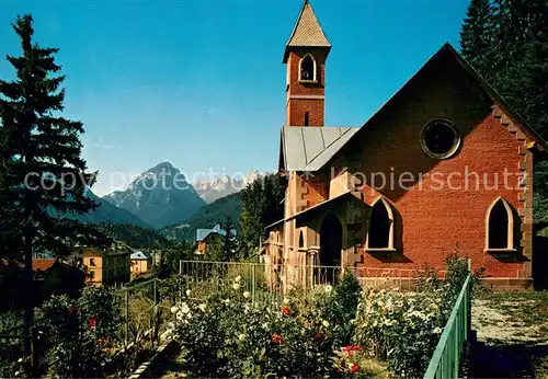 AK / Ansichtskarte Tarvisio Chiesetta di San Michele Gruppo del Monte Jof Fuart Tarvisio