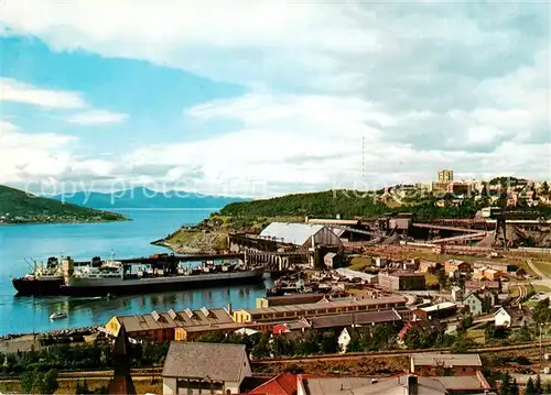 AK / Ansichtskarte Narvik View of the ore loading pier Narvik