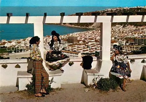 AK / Ansichtskarte Nazare_Portugal Trachten Nazare Portugal