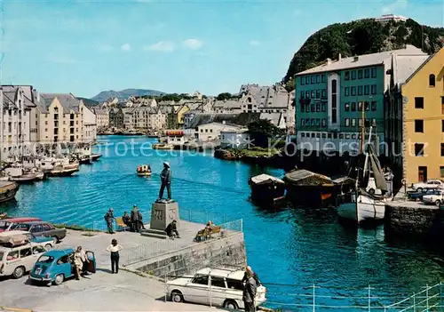 AK / Ansichtskarte Alesund Havnen  Alesund