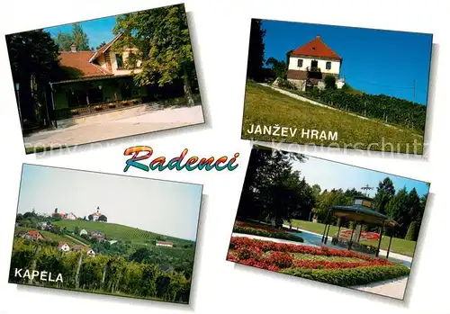 AK / Ansichtskarte Radenci_Bad_Radein Janzev Hram Kapela Pavillon Radenci_Bad_Radein