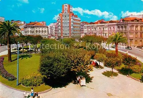 AK / Ansichtskarte Gijon Plaza de San Miguel Gijon
