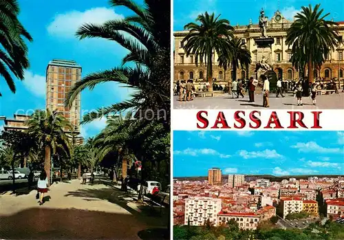 AK / Ansichtskarte Sassari Teilansichten Sassari