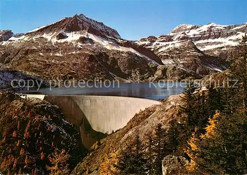 AK / Ansichtskarte Finhaut Barrage et lac d Emosson Finhaut