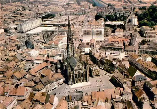 AK / Ansichtskarte Mulhouse_Muehlhausen Eglise Saint Etienne Vue aerienne Mulhouse Muehlhausen