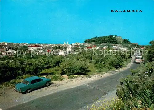 AK / Ansichtskarte Kalamata Panorama mit Festung Kalamata