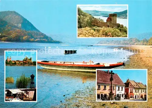 AK / Ansichtskarte Duna Kanyarbol Partie am Donauknie Details 