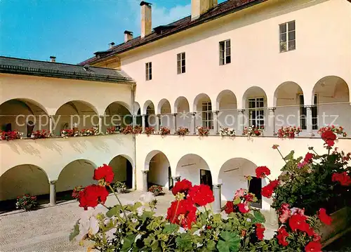 AK / Ansichtskarte Klagenfurt_Woerthersee Burghof mit Landesgalerie Klagenfurt_Woerthersee