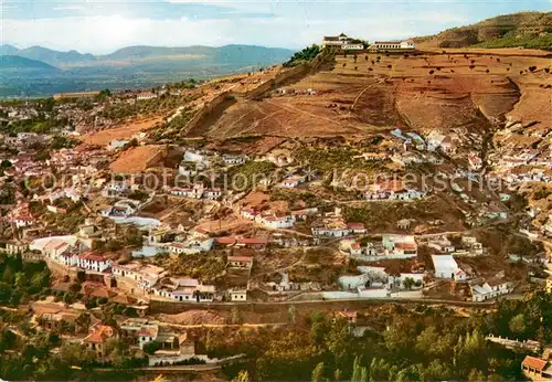 AK / Ansichtskarte Granada_Andalucia Sacromonte Fliegeraufnahme Granada Andalucia