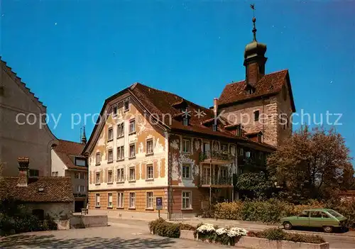 AK / Ansichtskarte Bischofszell Bemaltes Haus Bischofszell