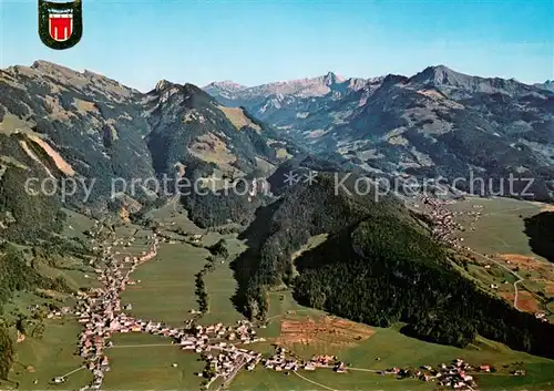 AK / Ansichtskarte Bezau_Vorarlberg Fliegeraufnahme Bezau Vorarlberg