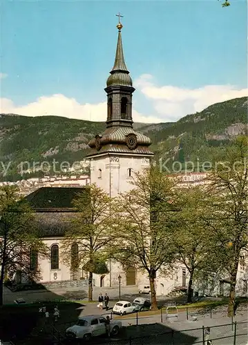 AK / Ansichtskarte Bergen_Norwegen Nykirken Bergen Norwegen