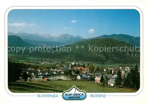 AK / Ansichtskarte Bohinjska_Bistrica Fliegeraufnahme Bohinjska_Bistrica