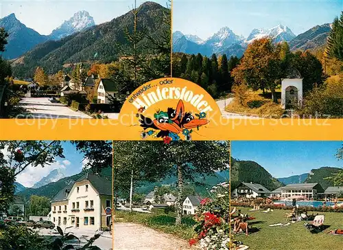 AK / Ansichtskarte Hinterstoder mit Umgebung Teilansichten Hinterstoder