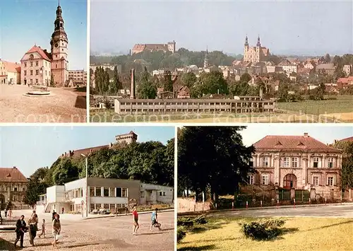 AK / Ansichtskarte Otmuchow Renesansowy ratusz w Rynku Barokowy Palac Otmuchow