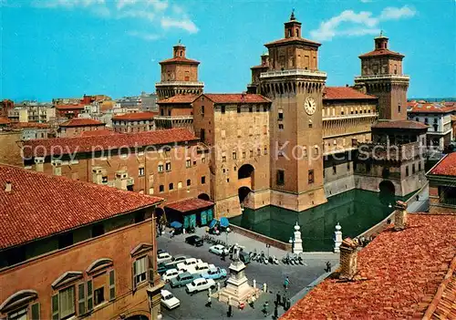AK / Ansichtskarte Ferrara Castello Estense Piazza Savonarola Ferrara